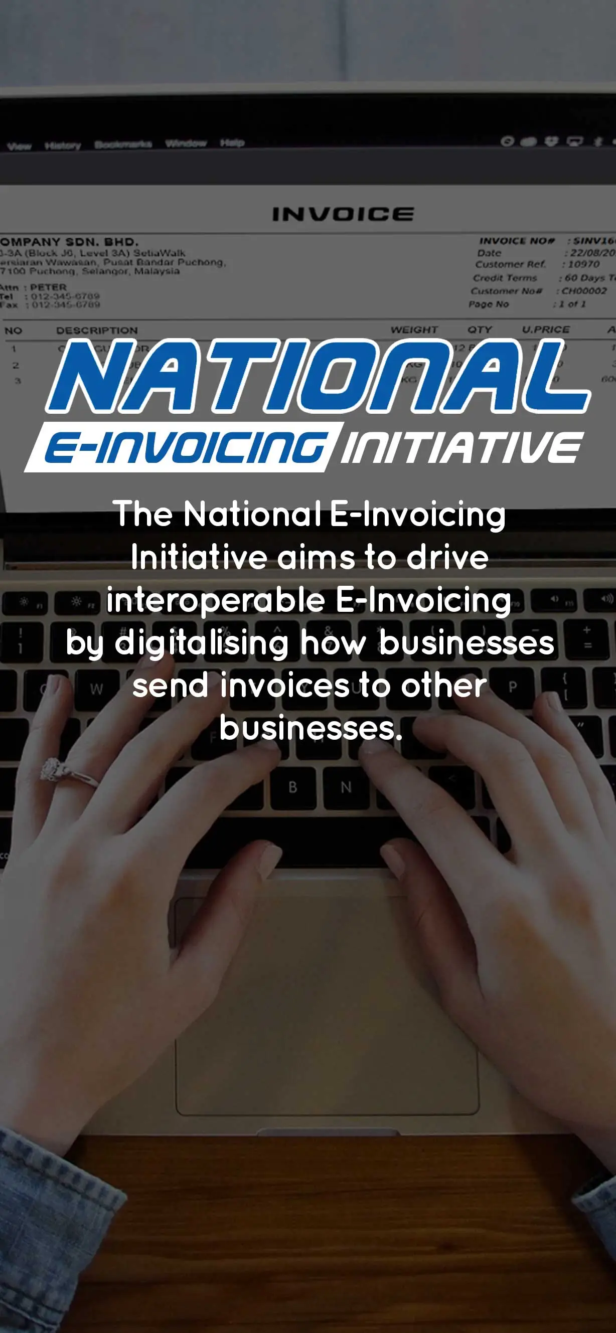 National e-invoice initiate